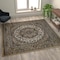 Flash Furniture Ivory 7x7 Square Traditional Persian Style Rug NR-RGB401-77-IV-GG - alternate 3